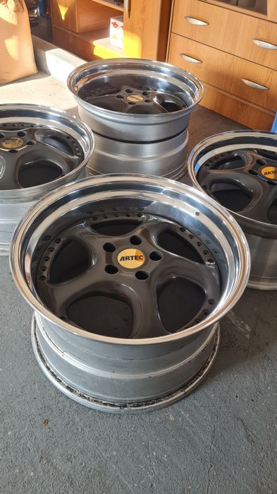 Felgi Artec Turbo 5x112 18' 3tlg Skręcane