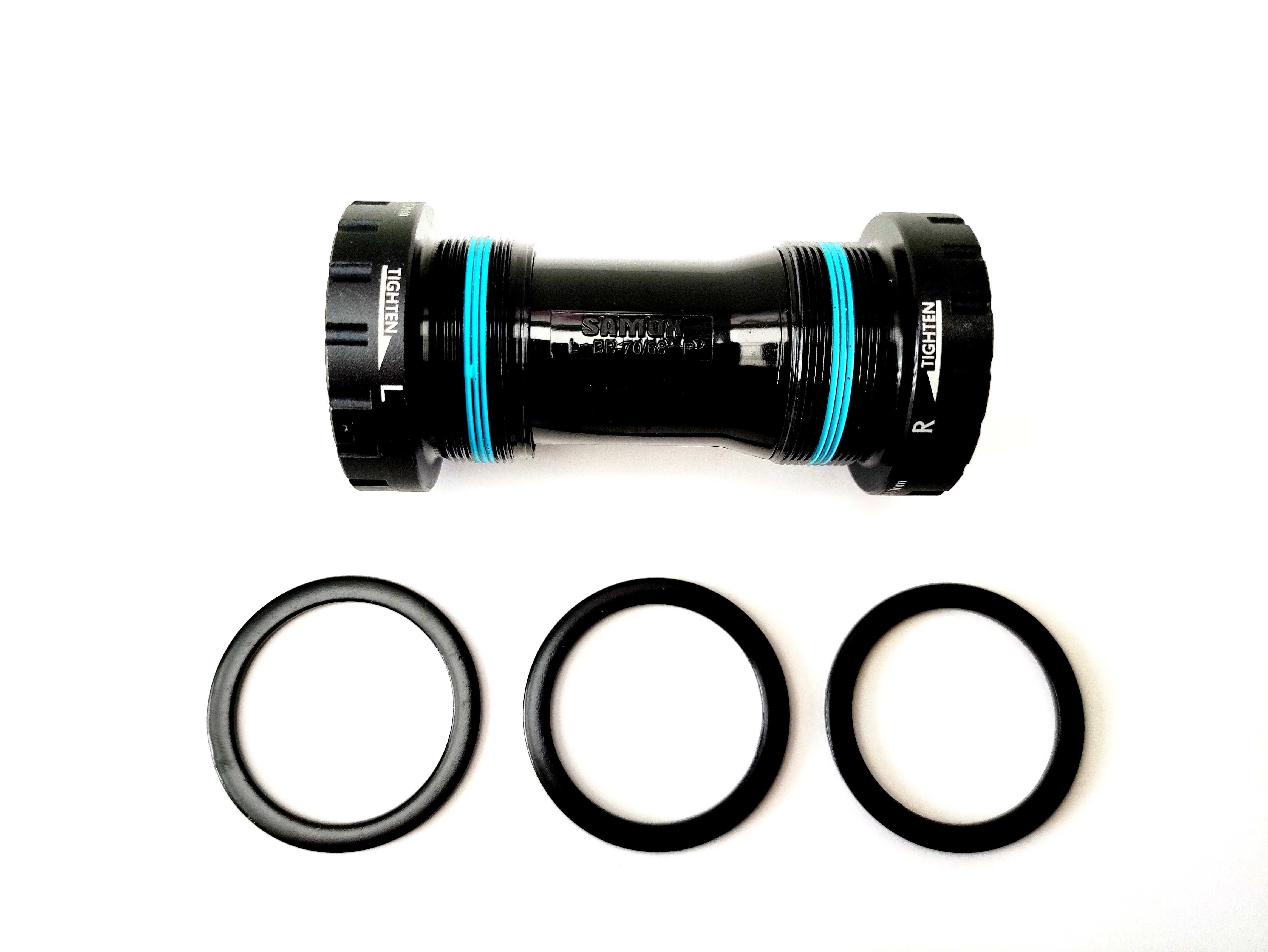 NOWE KORBY SAMOX 170 mm + RockRing do E-BIKE Dahon Rower Składany + BB