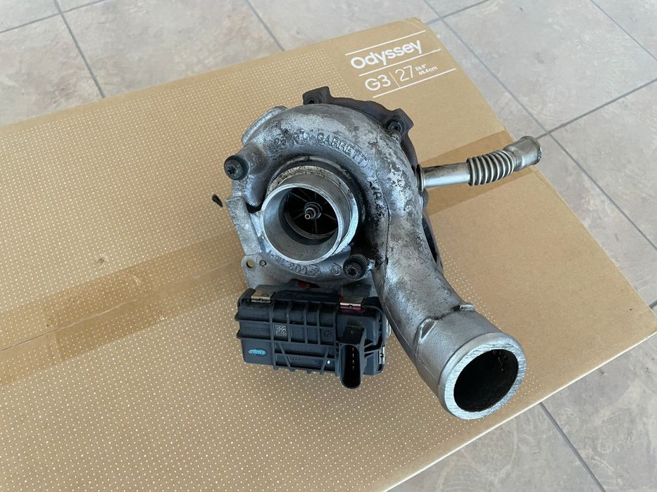 Turbosprężarka Garrett Audi A4 A5 A6 2.7 TDI V6 M53 z nastawnikiem
