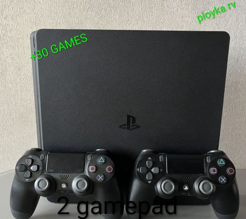Playstation 4 1 tb + 30 games