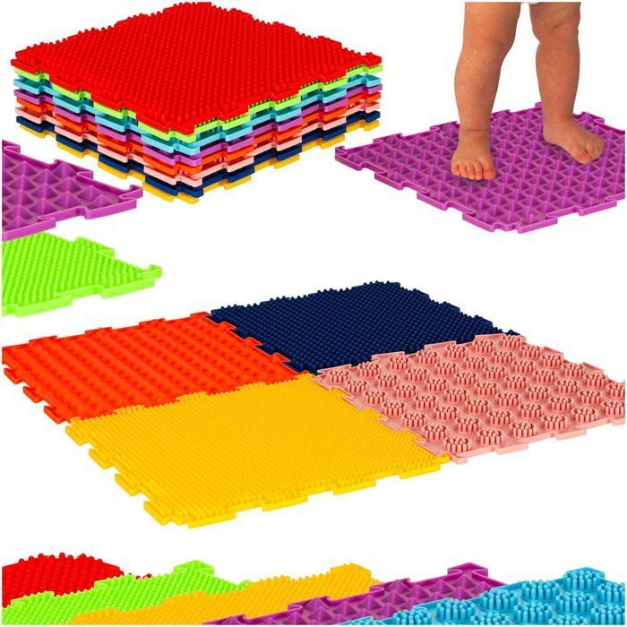 Mata Sensoryczna Ortopedyczna Puzzle Masaż Monstessori dla Dzieci
