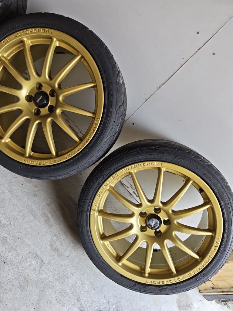 Team Dynamics Motorsport 18x8 5x100 subaru vw