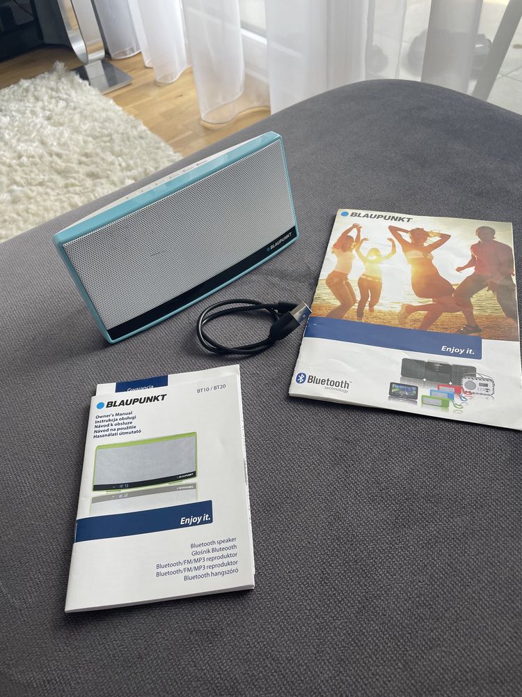 Głośnik Bluetooth Blupunkt BT 10, Radio FM