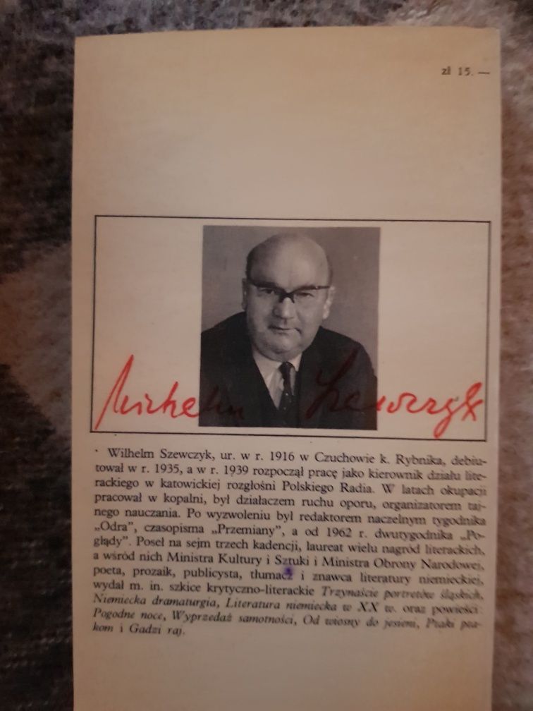 Wilhelm Szewczyk Gadzi raj MON 1974
