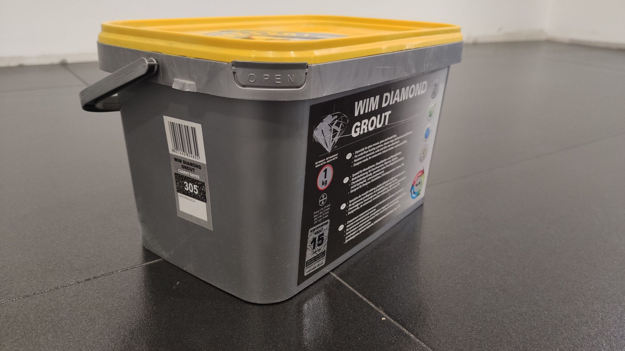 Fuga WIM epoxy 305 czarny onyks