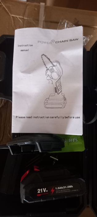 Motosserra mini bateria