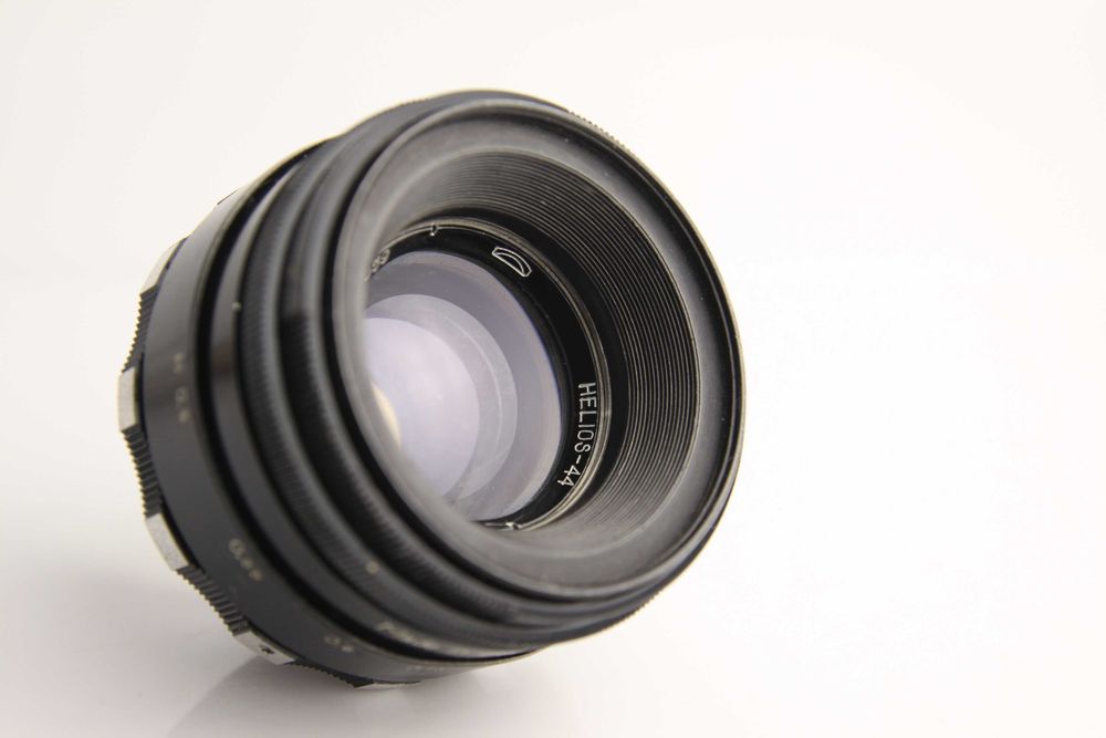 Helios 44 Ver.1 Czarna Zebra Belomo M39 + redukcja M42