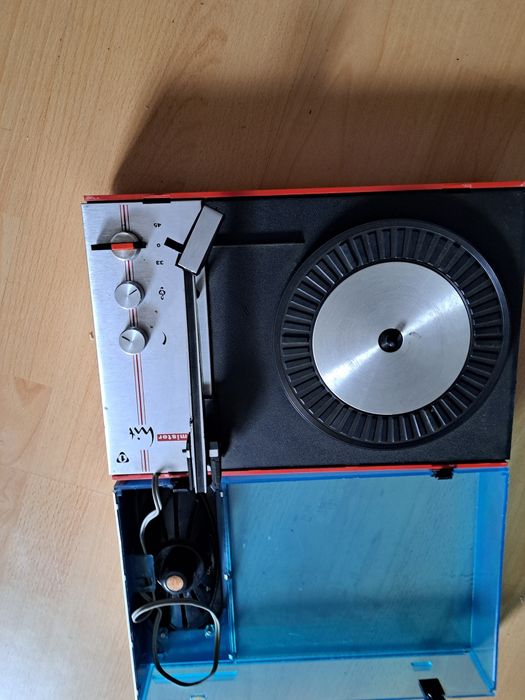 Gramofon Unitra Mister Hit vintage PRL | kolekcjonerski