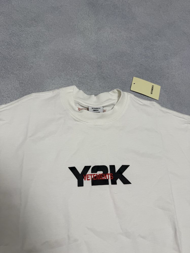 футболка Vetements y2k