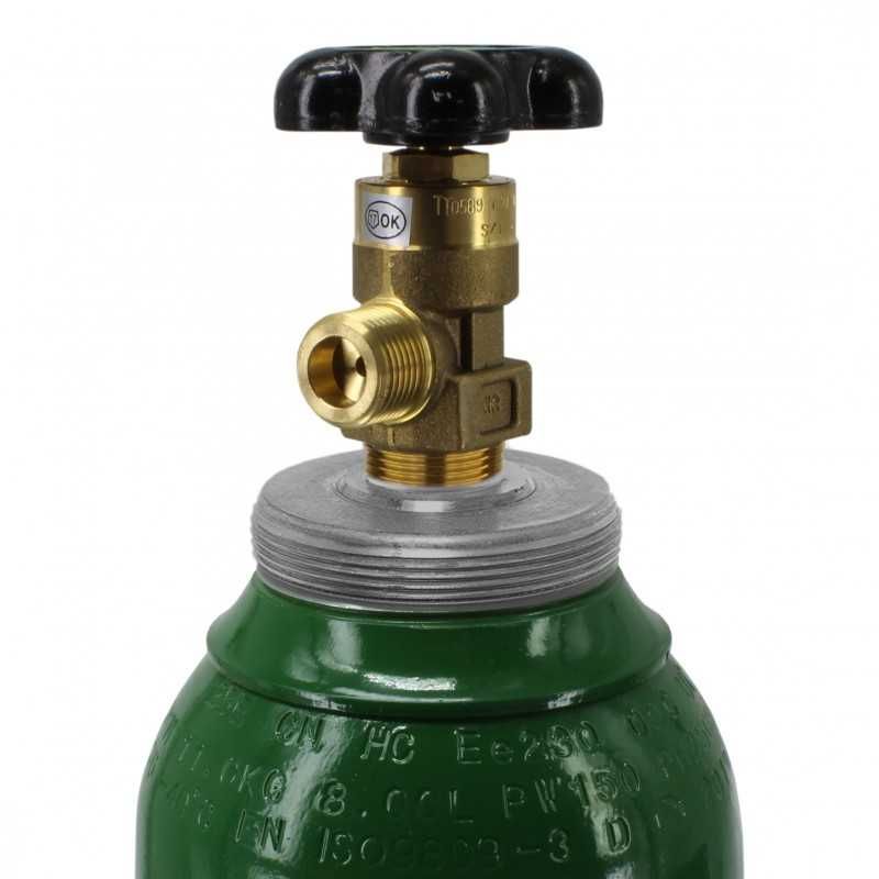 Garrafa / Botija/ Cilindro Gás Árgon / Co2 8L 150bar