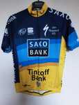Koszulka rowerowa tinkoff saxo