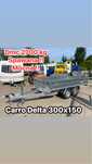 Carro Delta 300x150 Dmc 2700 kg Mocna !! Spawana !! Od ręki !!