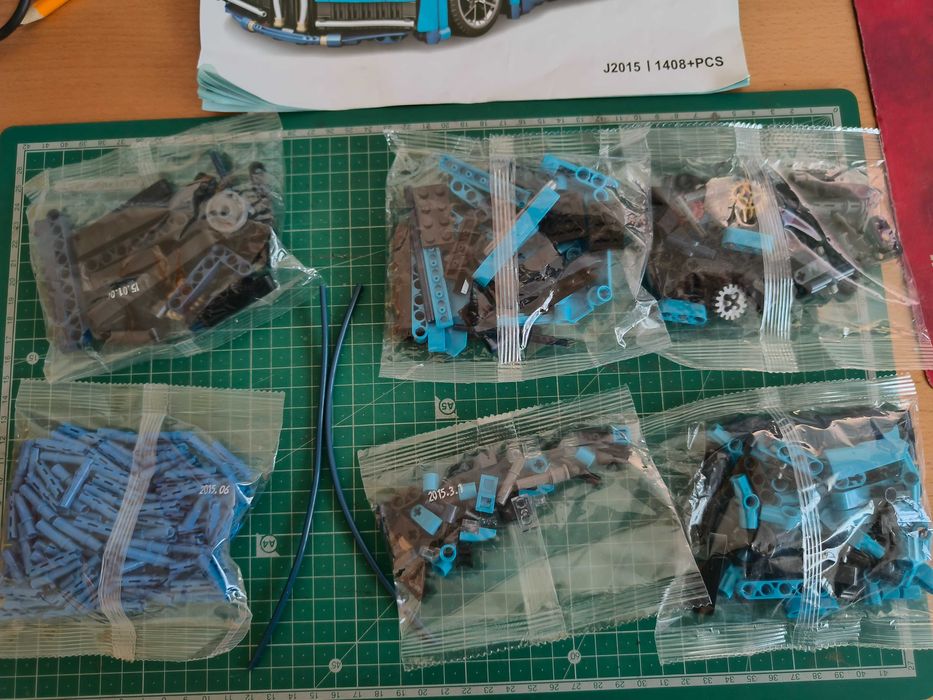 Lego Technic Bugatti Veyron Azul