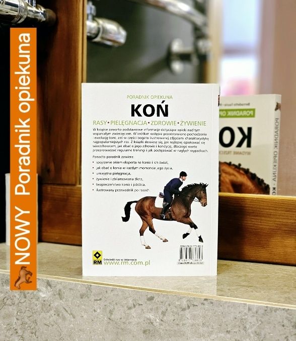 Koń poradnik opiekuna nowy 190stron Faurie Swift koniu rasy żywienie