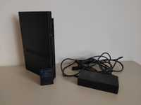 Playstation 2 Slim + zasilacz + karta pamięci (przerobione)