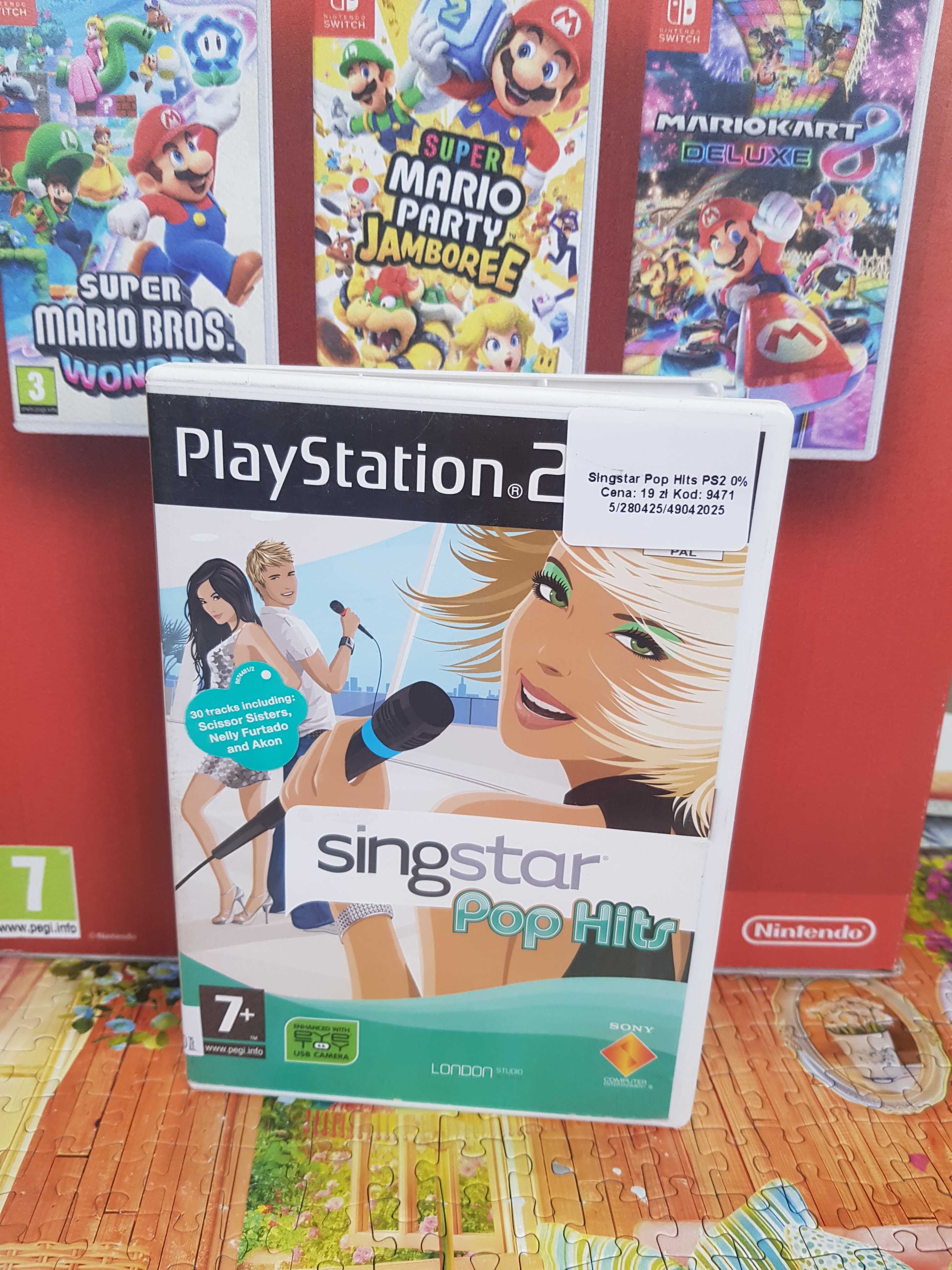 SingStar Pop Hits PS2 Sklep Iława