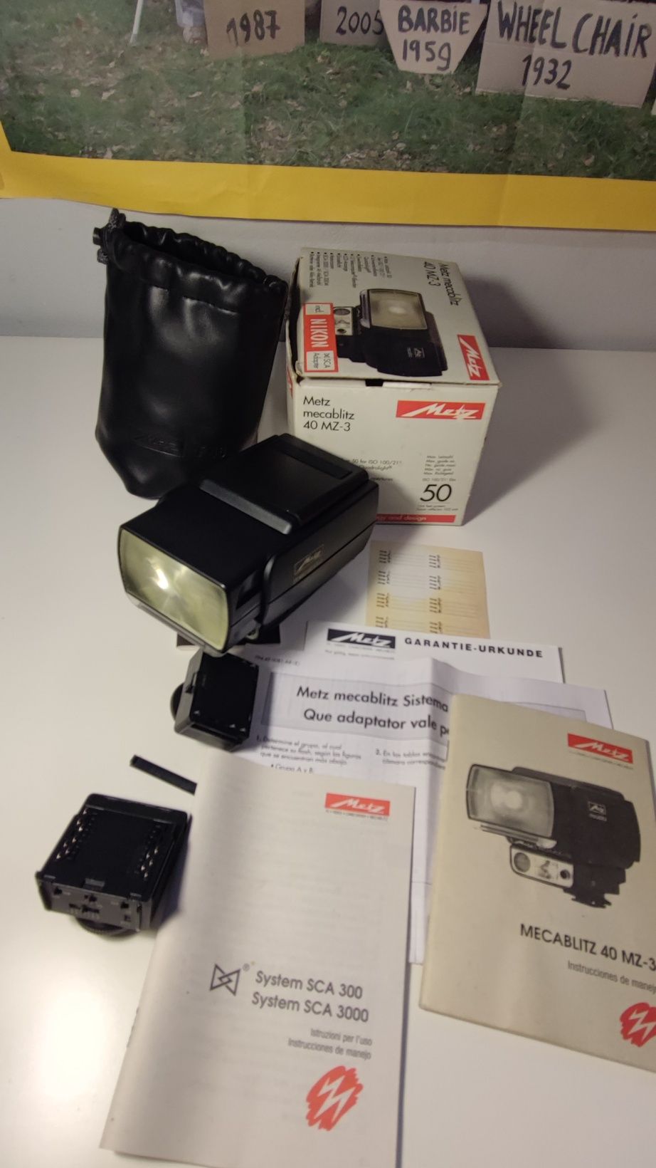 Flash Metz 40 MZ-3 sistema SCA como novo