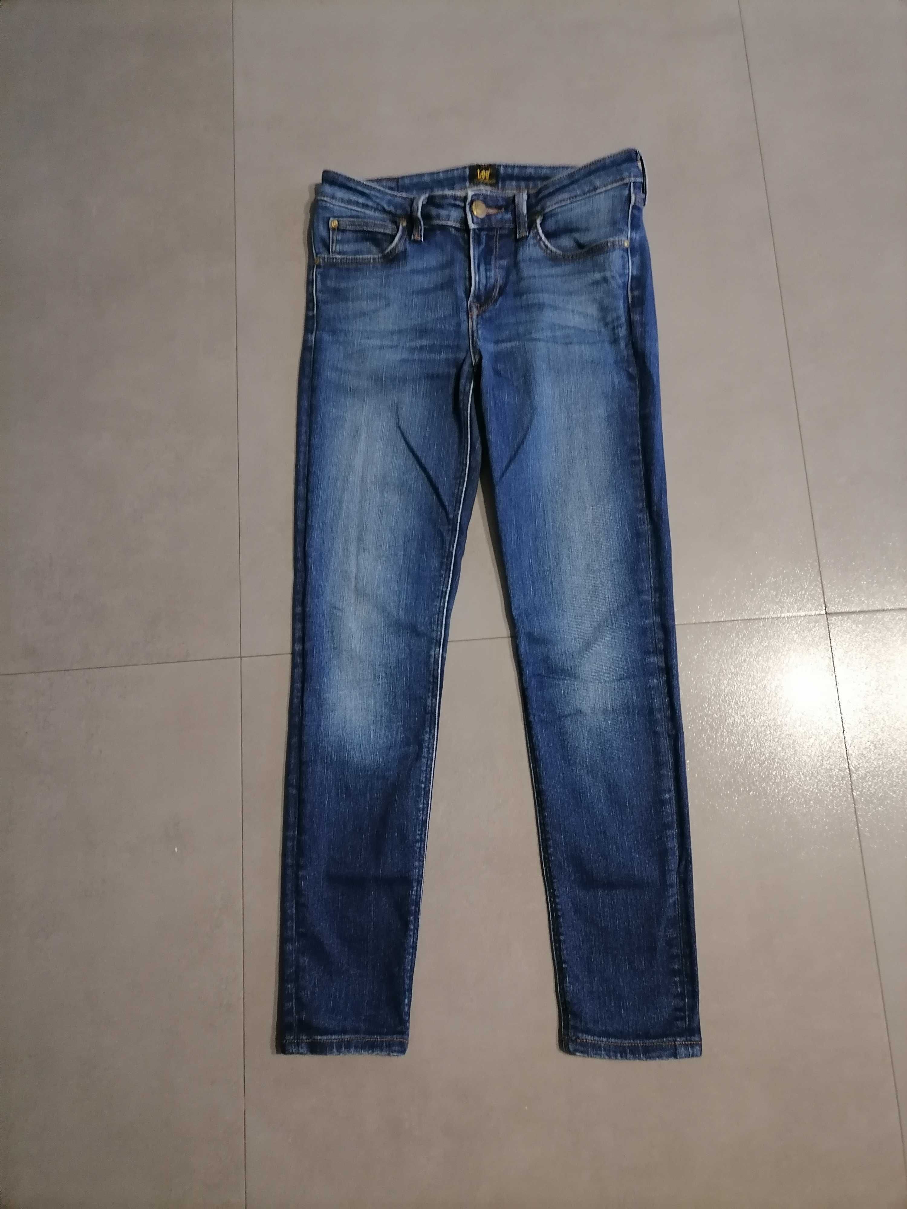 Lee jeansy spodnie Scarlett W27 L31