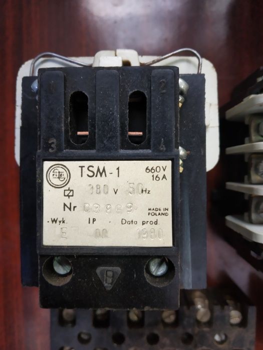 Пускатель электро магнитный TSM-1 660v-16a