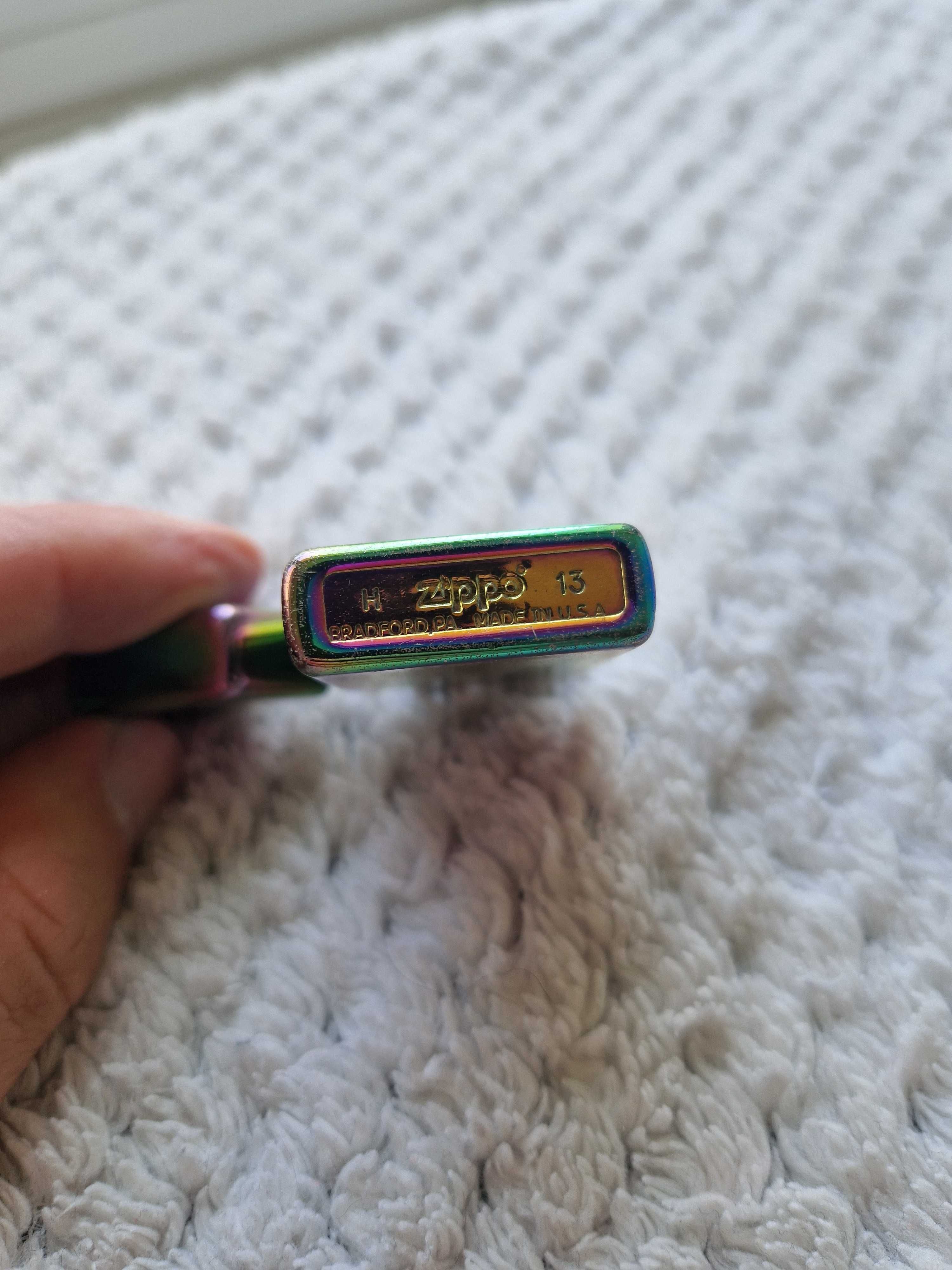 zapalniczka zippo slim spectrum - tęczowa
