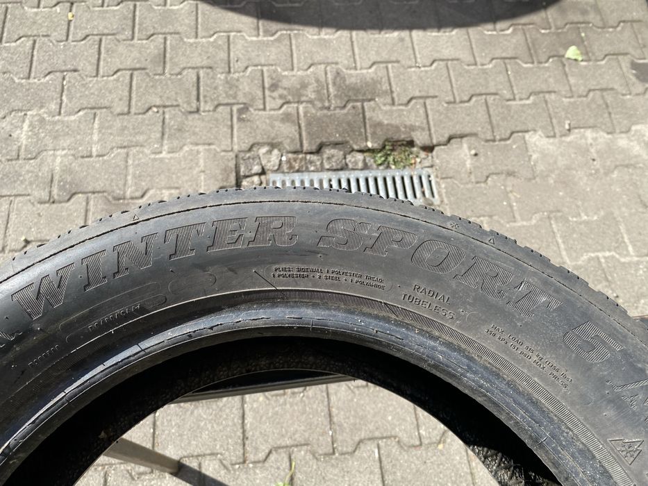 Opony zimowe 205/55R16 2szt Dunlop 205/55/16