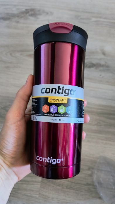 Kubek termiczny contigo huron 470ml NOWY!