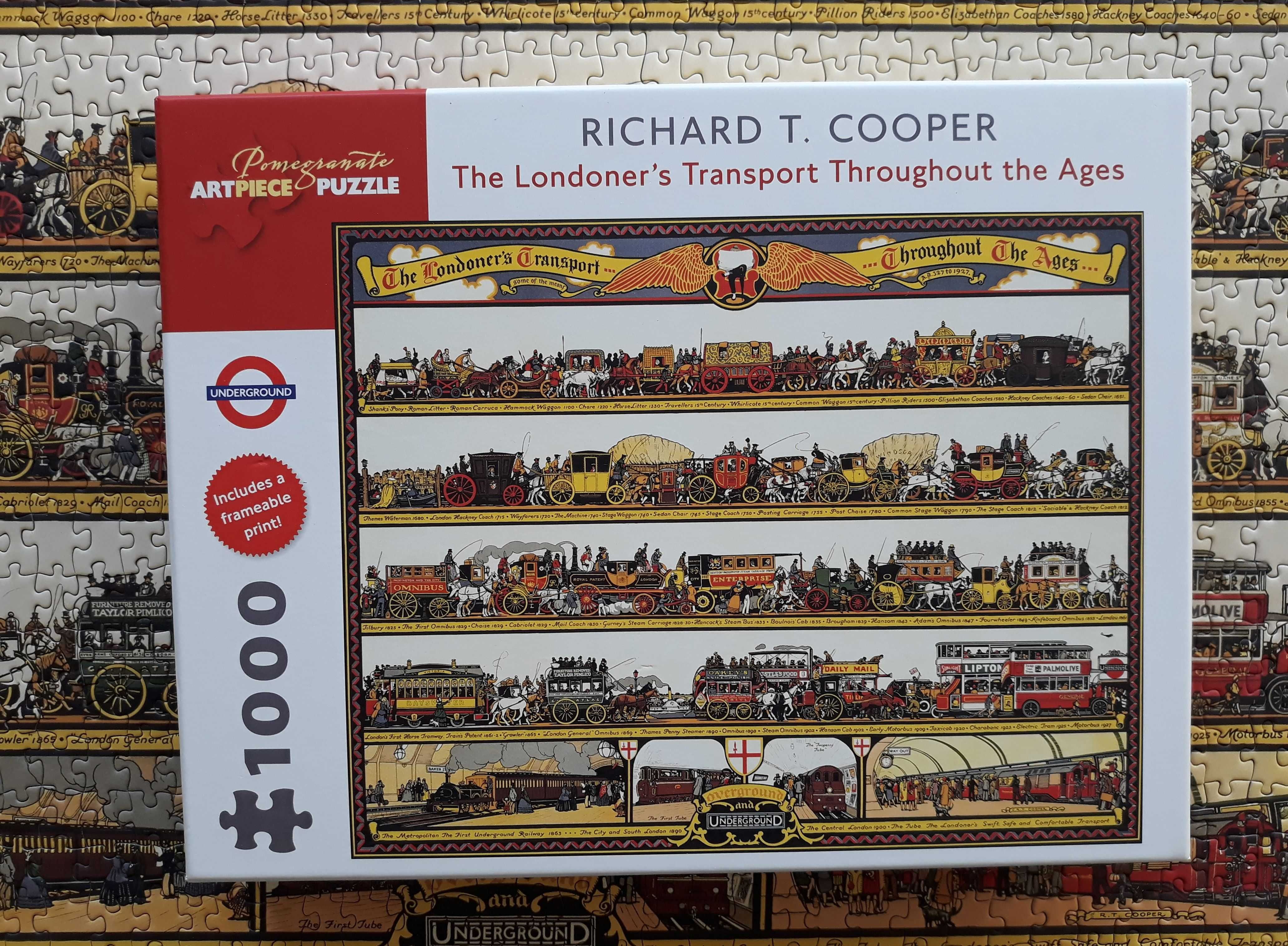 Puzzle 1000 Pomegranate Londoner’s transport