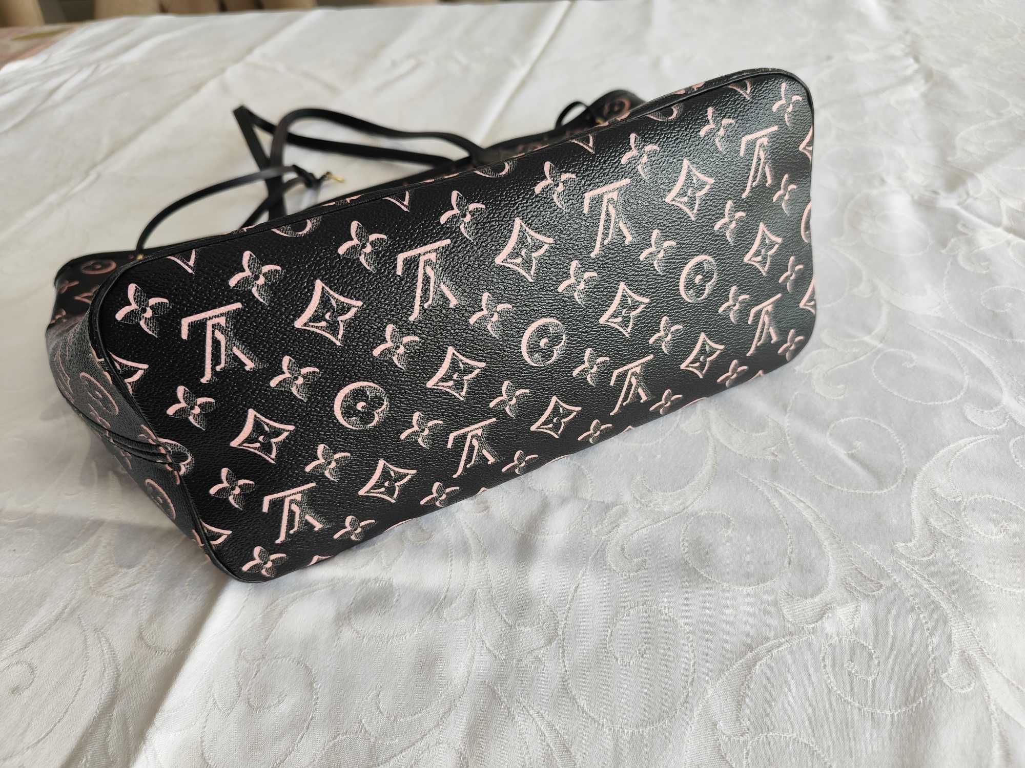 Bolsa Louis Vuitton Neverfull Monogram “Noir”