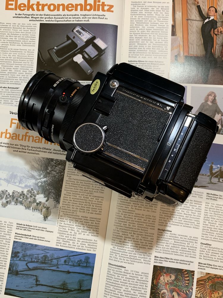 Mamiya RB67 Pro S with Mamiya-Sekor C 90mm f/3.8