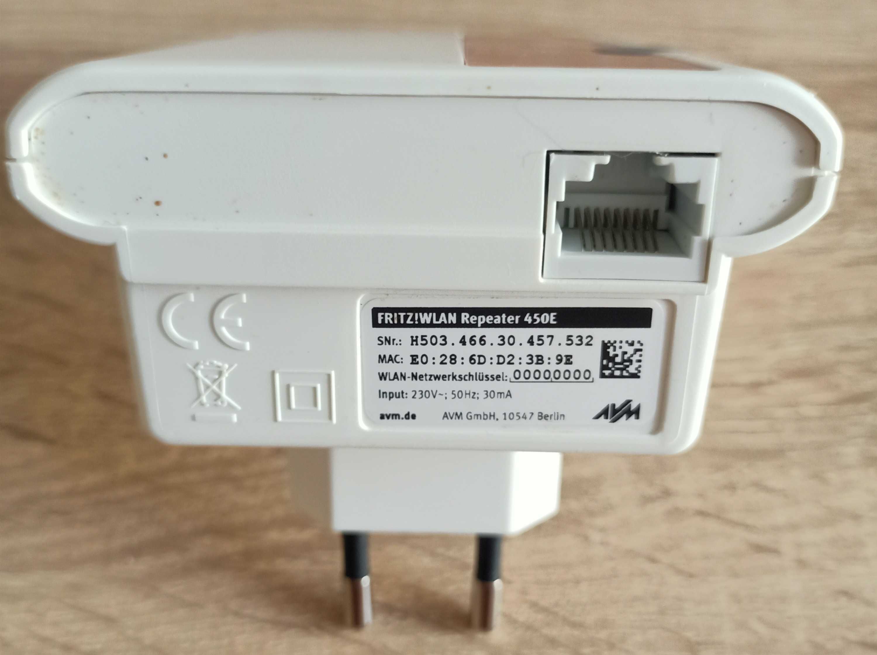 AVM FRITZ!WLAN Repeater 450E