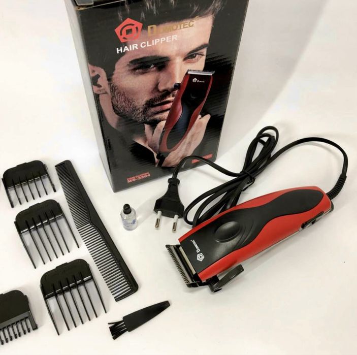 Машинка для стрижки волосся з насадками, перукарня в дома. Стрижка