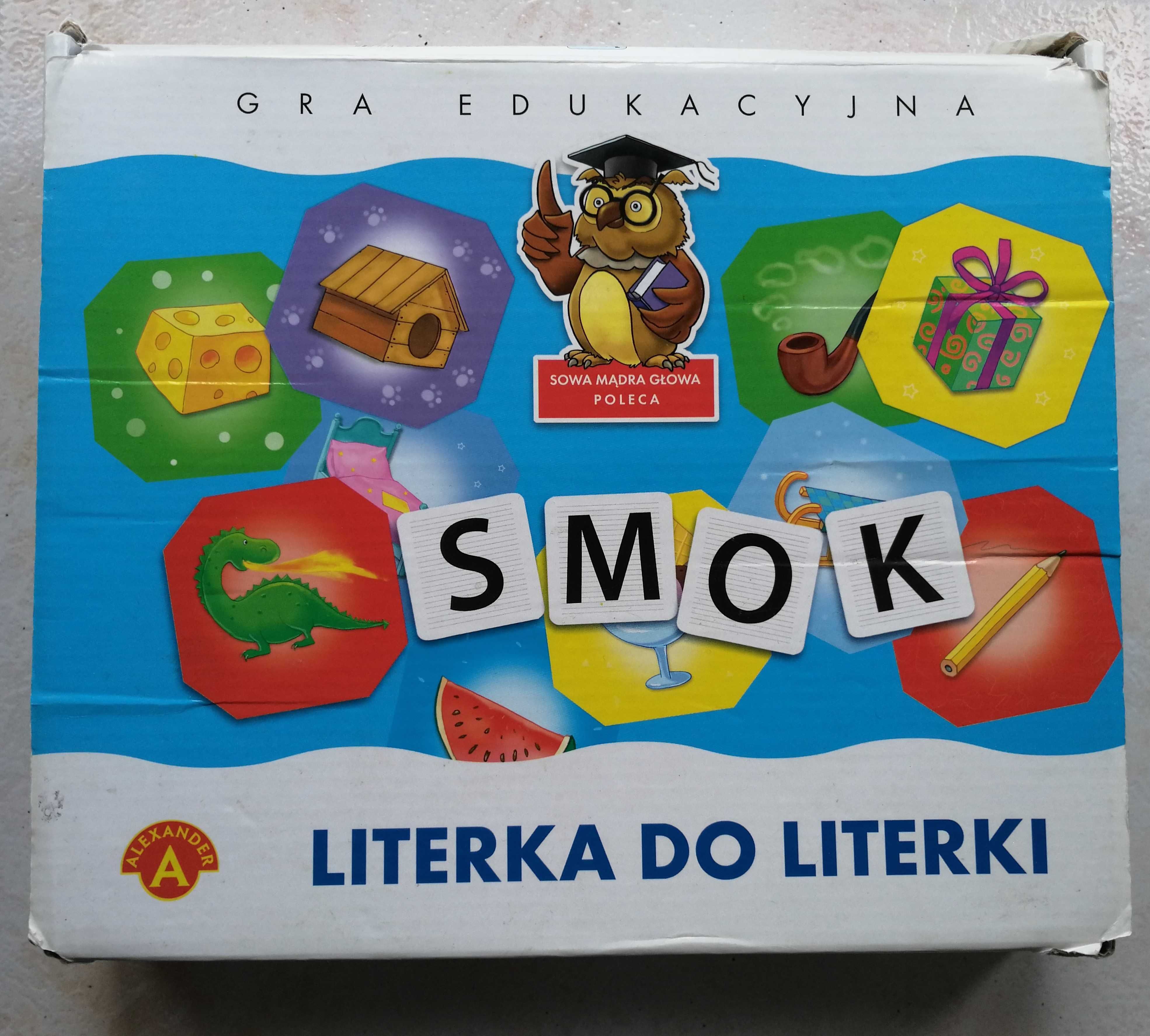 Gra edukacyjna - literka do literki smok - Alexander