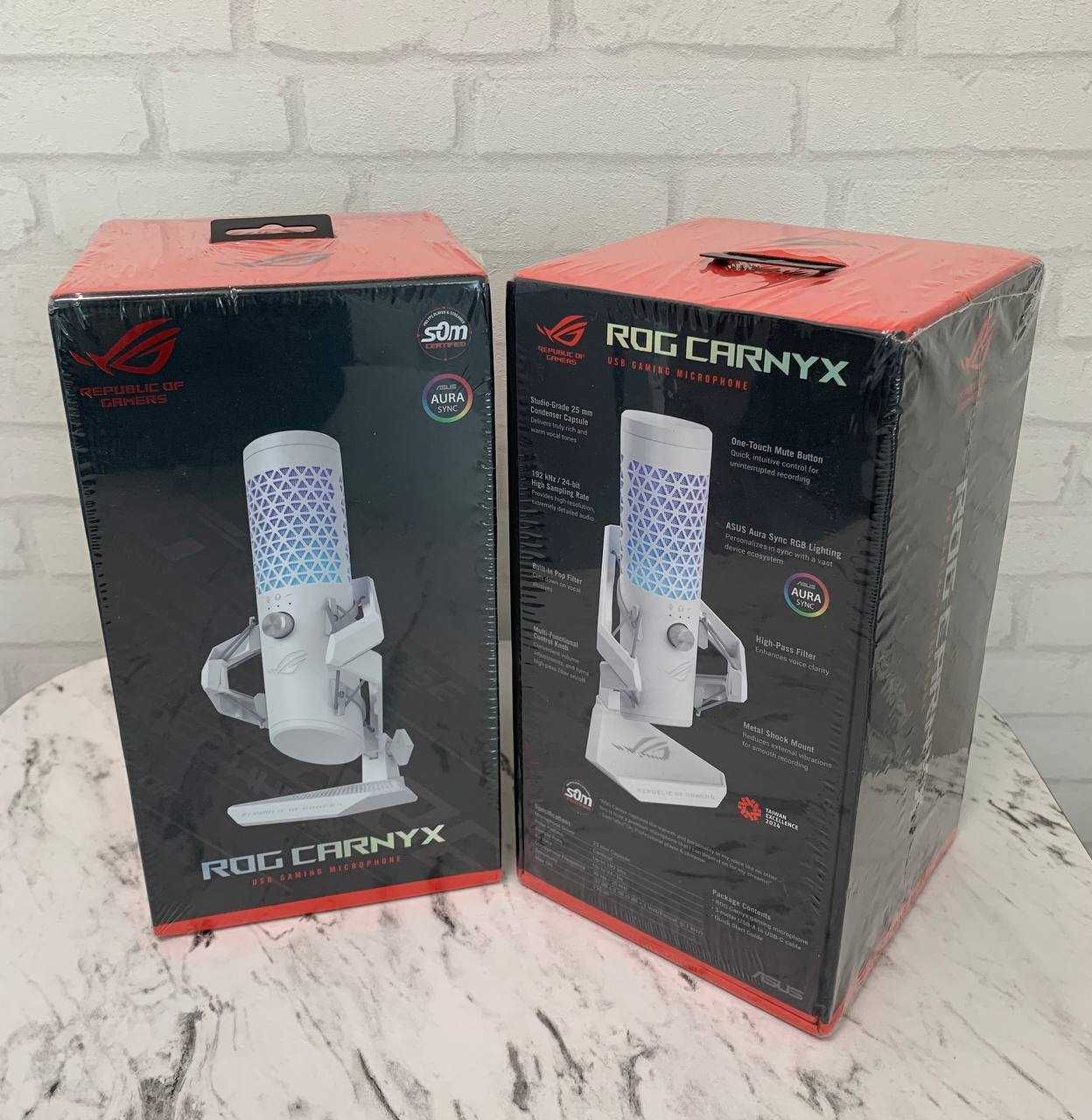 Мікрофон для ПК ASUS ROG Carnyx White