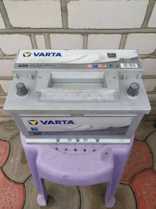 Varta аккумулятор 12v 74 750a усиленный.