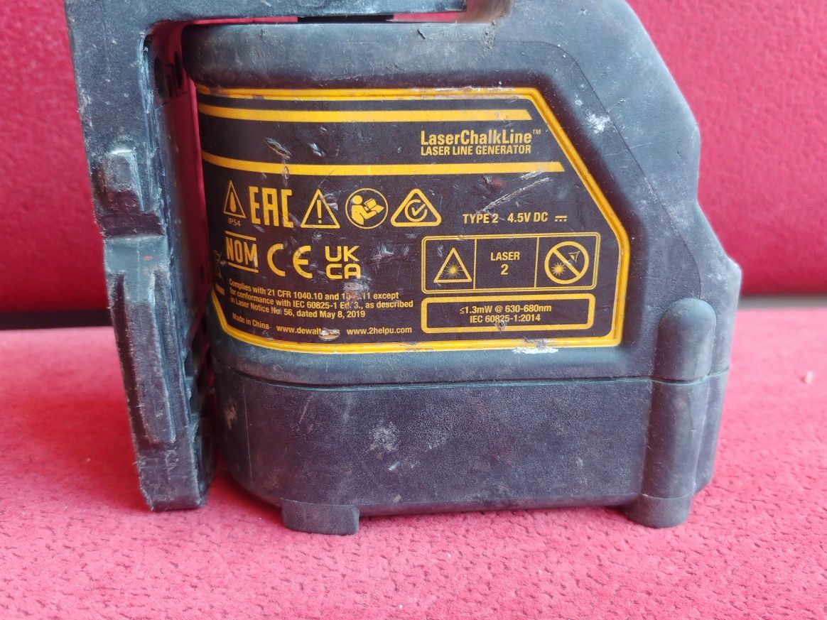 Laser krzyżowy poziomica laserowa dewalt dw088