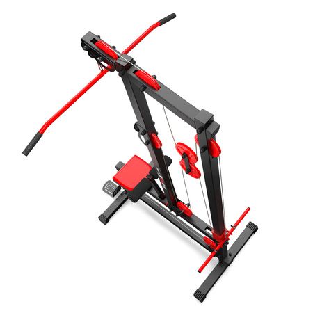 Nowy WYCIĄG Atlas treningowy wolnostojący stacjonarny POTRÓJNY KSSL116