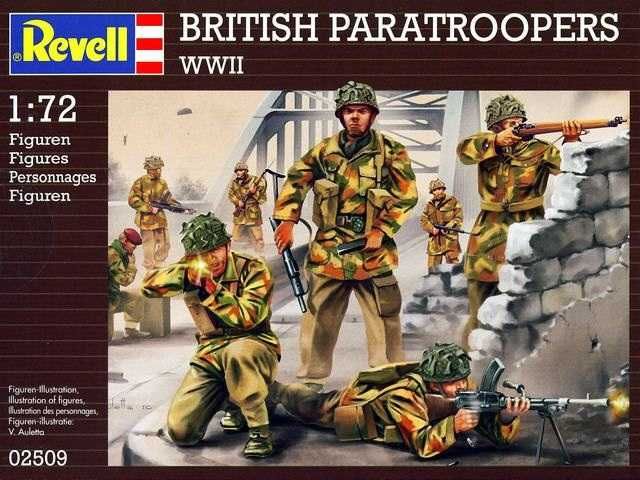 Figuras de Modelismo, British Paratroopers , Revell escala 1:72