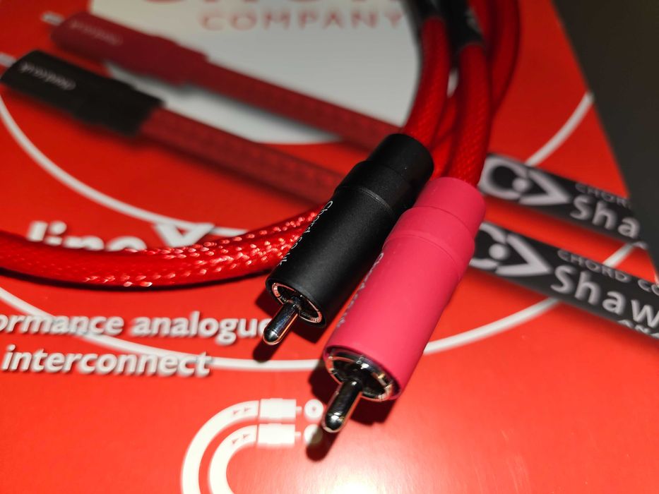 kable interkonekty Chord company 2xRCA ShawlineX Aray 1,0m