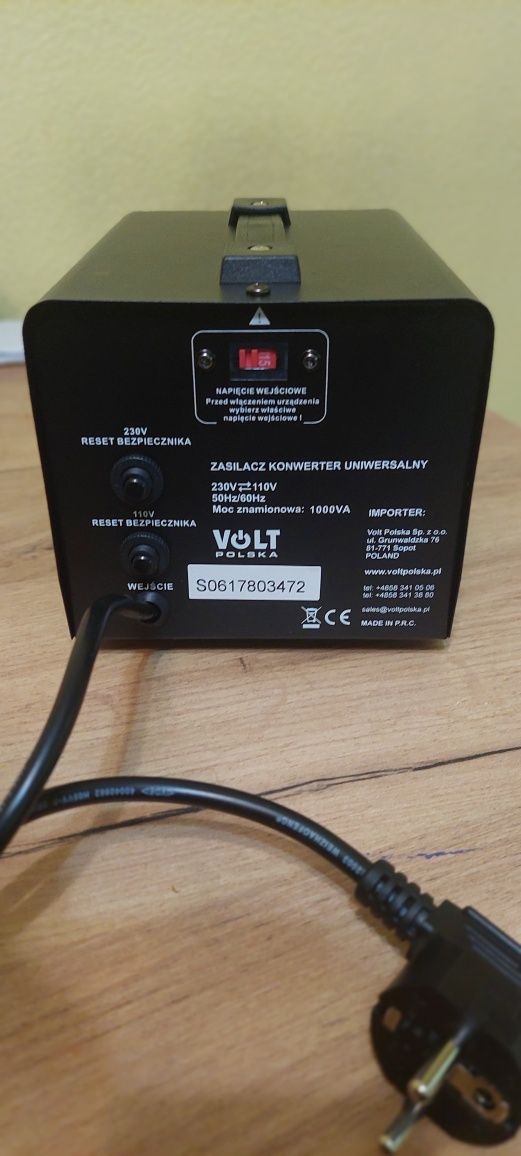 Перетворювач, конвектор живлення, трансформатор 220v-110v, 110v-220v