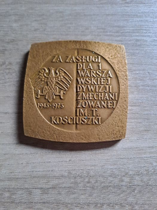 Medal Lenino Warszawa wał pomorski Berlin lwp
