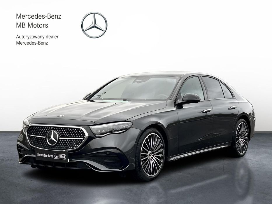 Mercedes-Benz Klasa E Salon PL 4Matic AMG Line Kamera 360° Digital Light Burmester FV Vat23%
