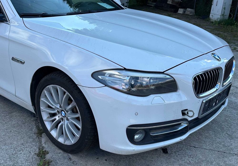 Przód BMW F10 F11 LCI POLIFT A300 Zderzak Maska Błotnik Pas Lampy