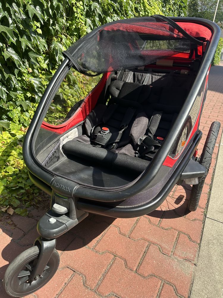 Hamax twin outback przyczepka