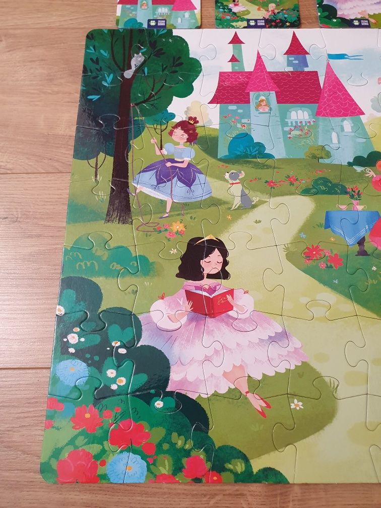 Puzzle Księżniczki Zielona Sowa 56 elementów