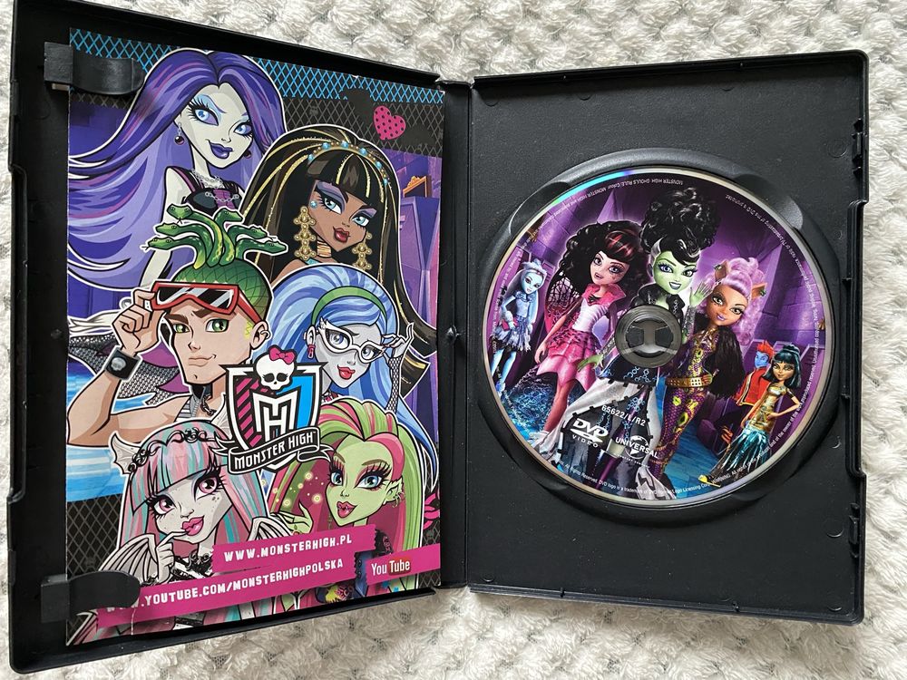 Monster High. Upiorki rządzą płyta DVD film dla dzieci animowany