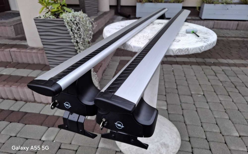 Nowy Oryginalny Bagażnik Dachowy Opel Crossland Relingi Thule WingBar
