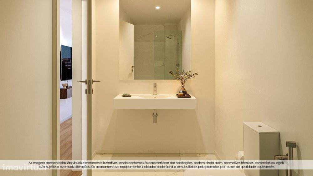 Apartamento T2 NOVO - Praça das Flores, Antas