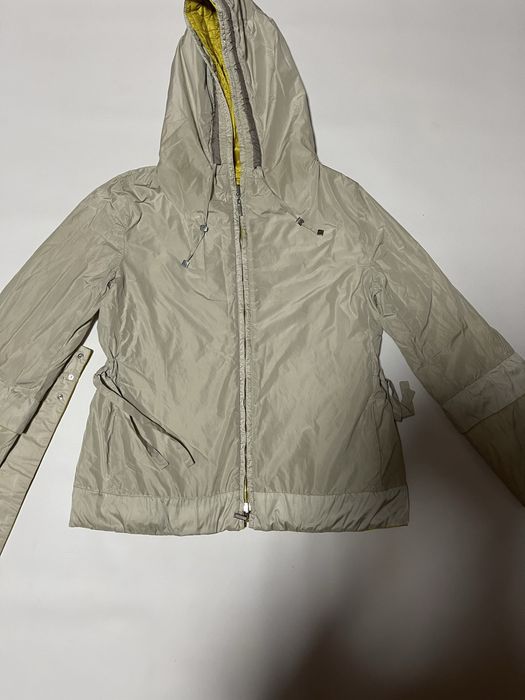 Max Mara двусторонній мікро пуховик