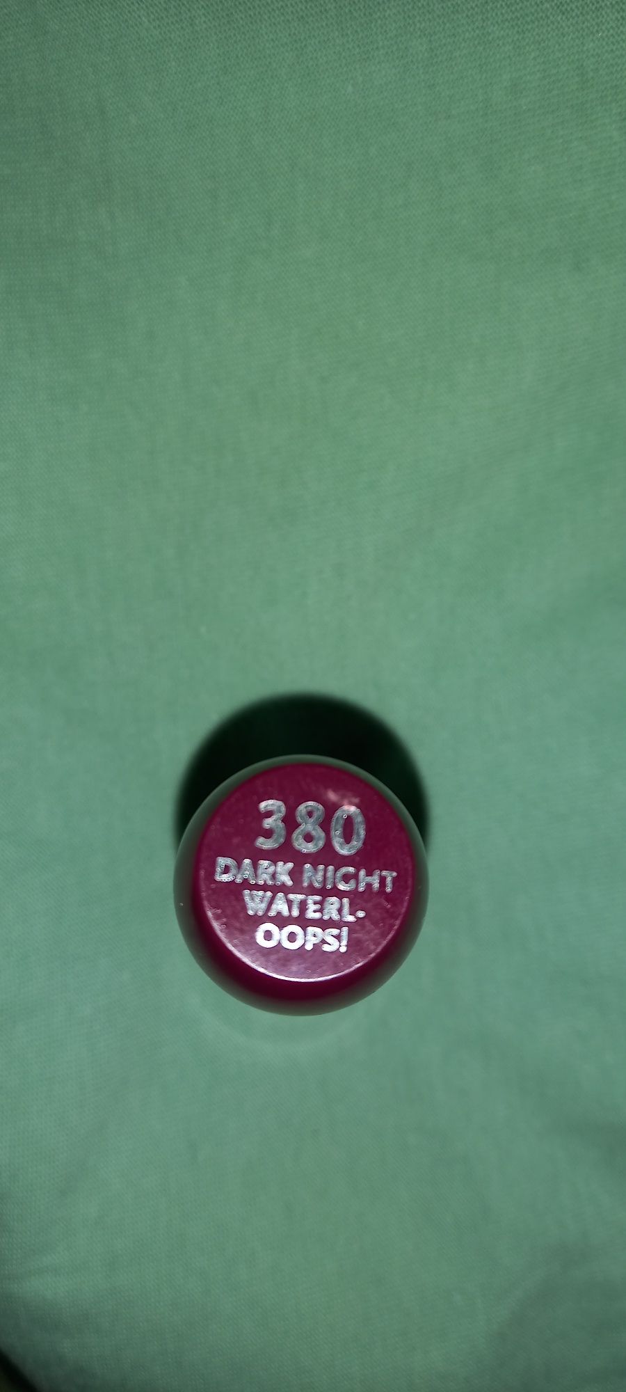 Pomadka Rimmel Moisture Renew odcień 380 Dark Night Waterloops