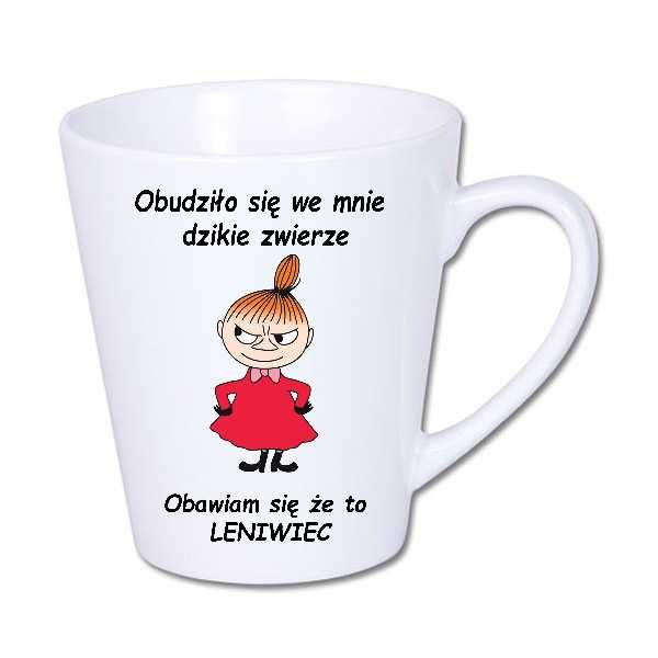 Kubek z nadrukiem Mała Mi,  Śmieszne, BI-LATTE1-MI-040